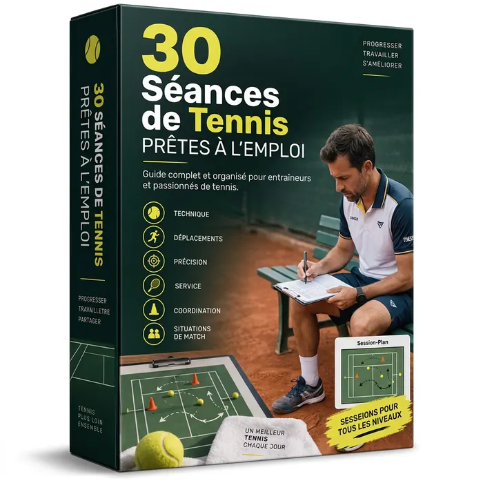 30 Séances de Tennis Prêtes à l’Emploi